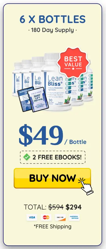 LeanBliss 6 bottle price 